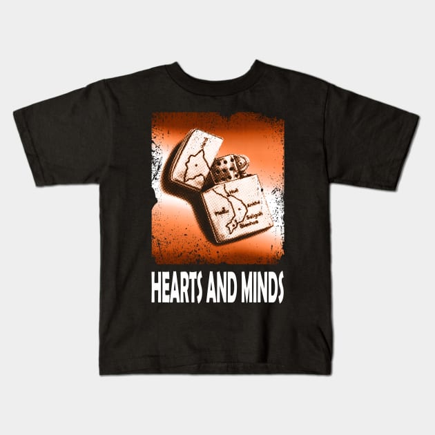 War and Peace and Minds Cinematic Apparel Kids T-Shirt by TheBlingGroupArt